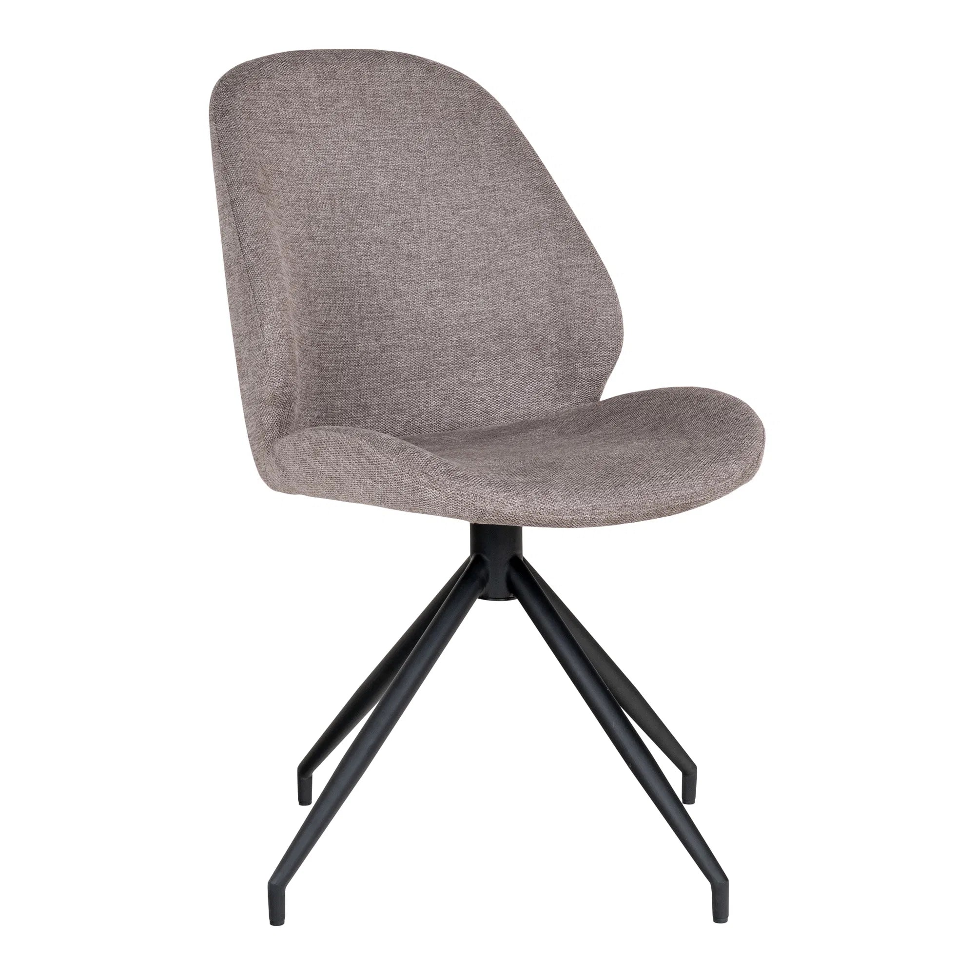 2er Set - Designer Stuhl Lissabon Stoff mit Drehfunktion