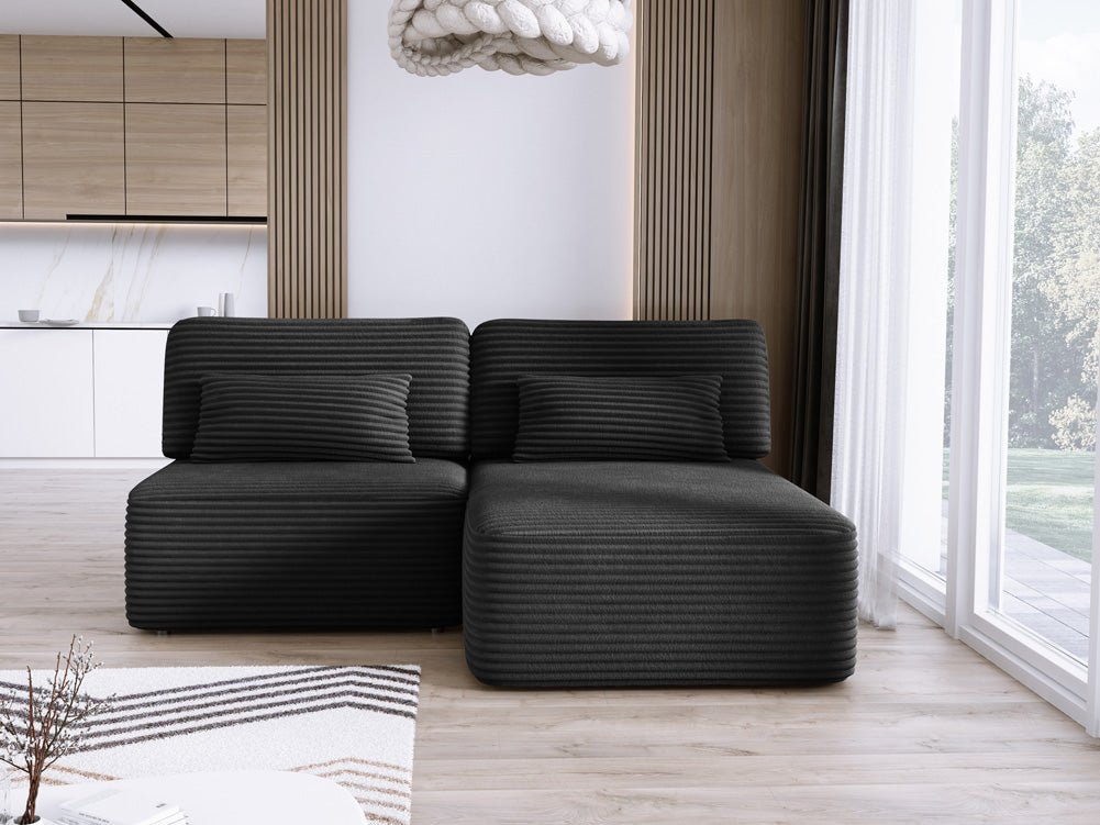 Designer Sofa Tilia Cord mit Schlaffunktion und Stauraum