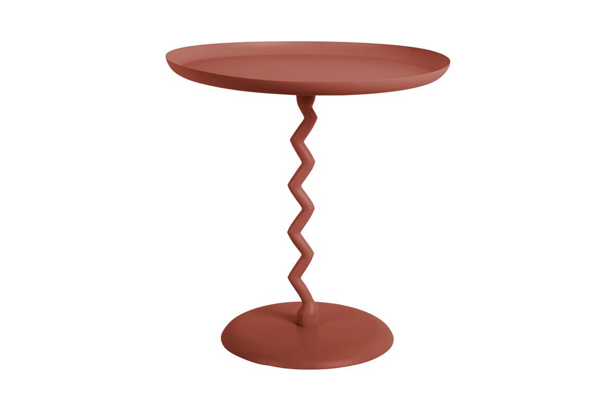 Beistelltisch Bandicoot – aus Eisen und Korkenzieher Säule