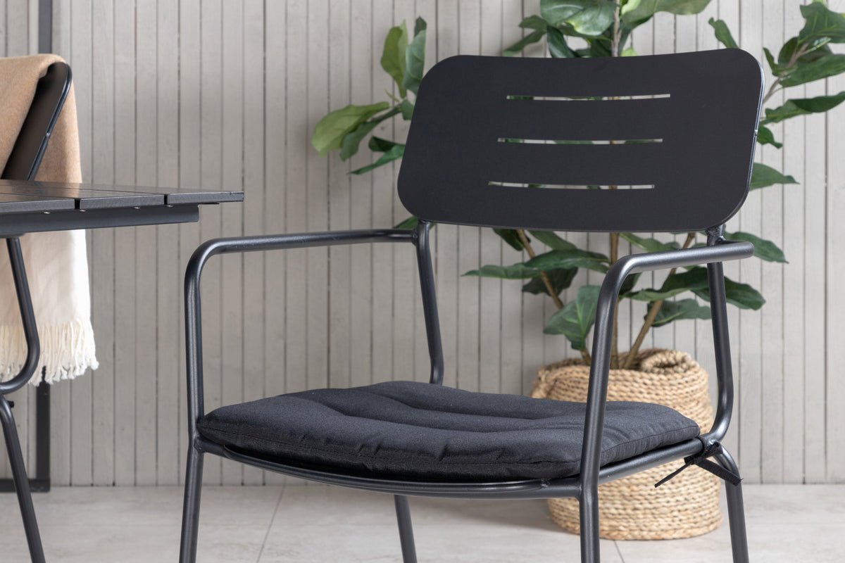 2er Set - Lori Gartenstuhl aus Metall