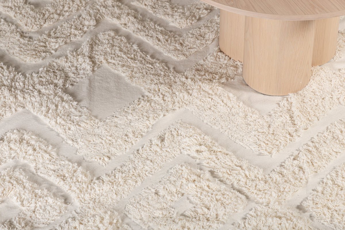 Teppich Isa – im Vintage-Stil aus Baumwolle