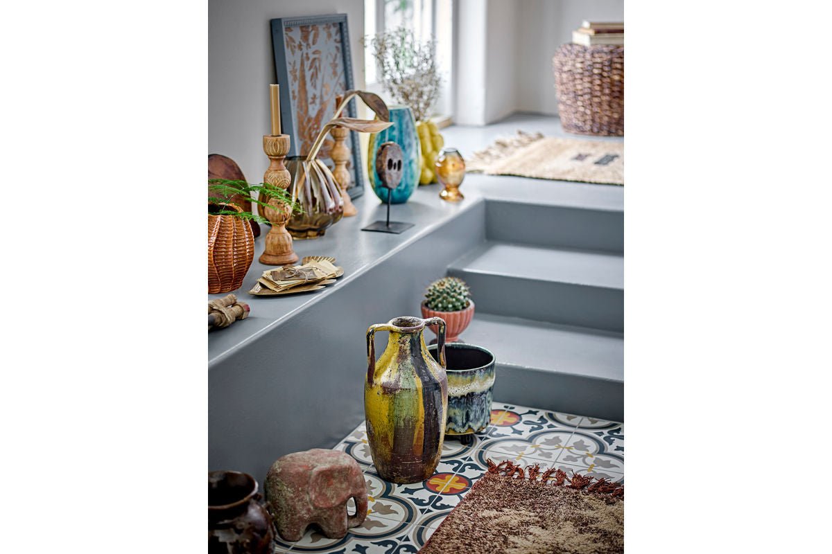 Vase „Terra Vida“ – Bunte Terrakotta