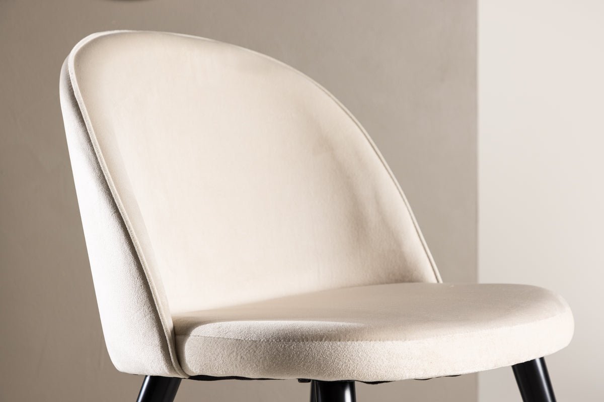 2er Set - Stuhl Philipe mit Samt in wahlweise 2 Farben