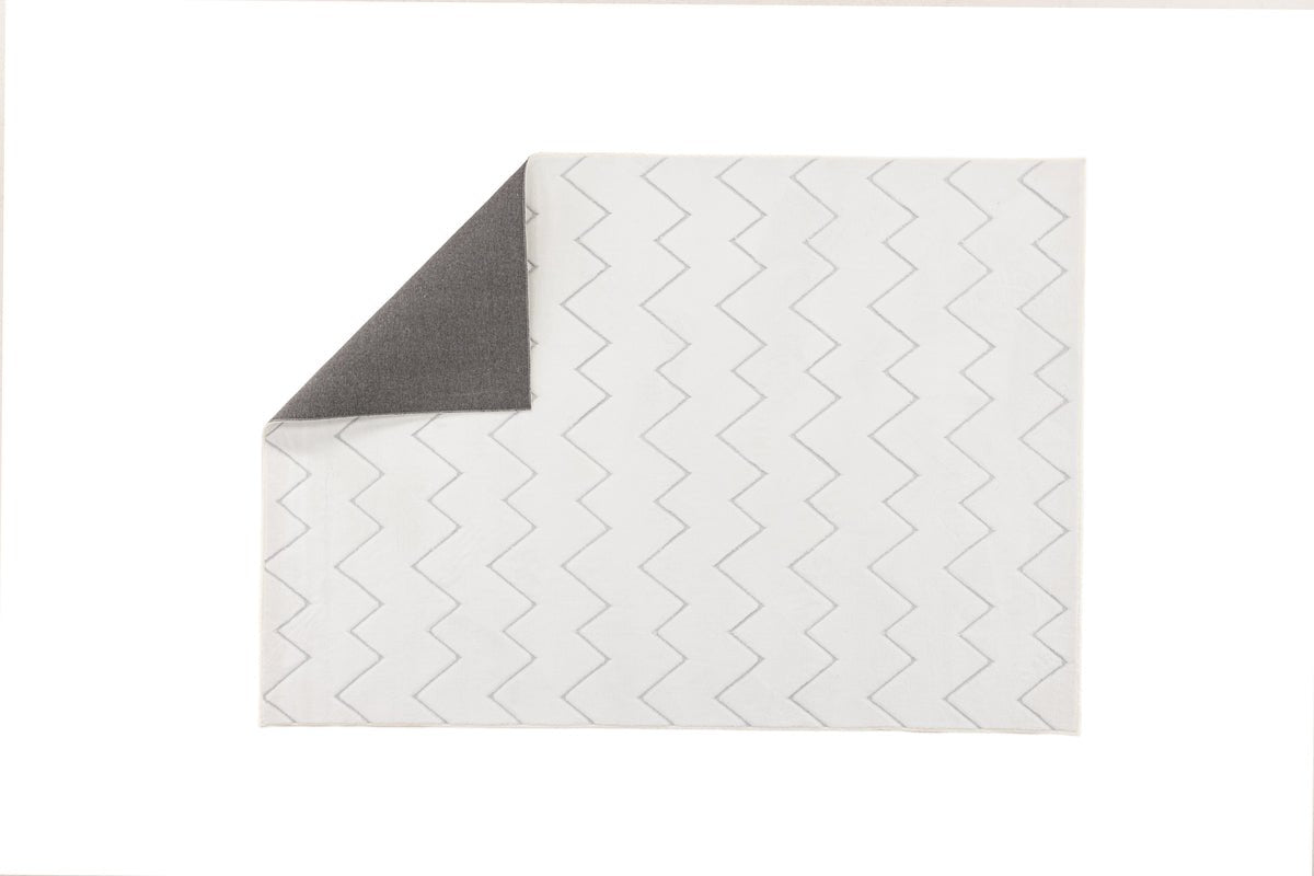 Teppich Lyra – aus Polyester in Weiß oder Braun