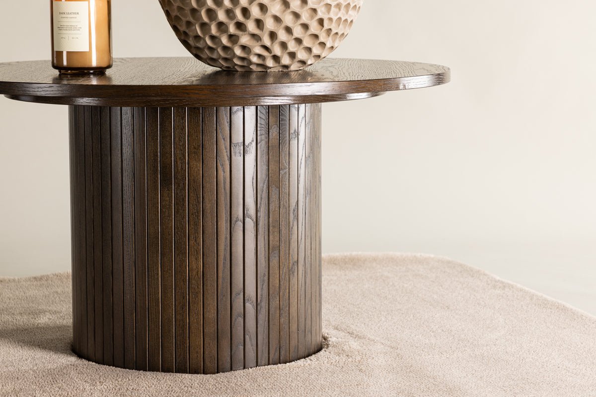 Couchtisch Wario - in Mokka Holzoptik