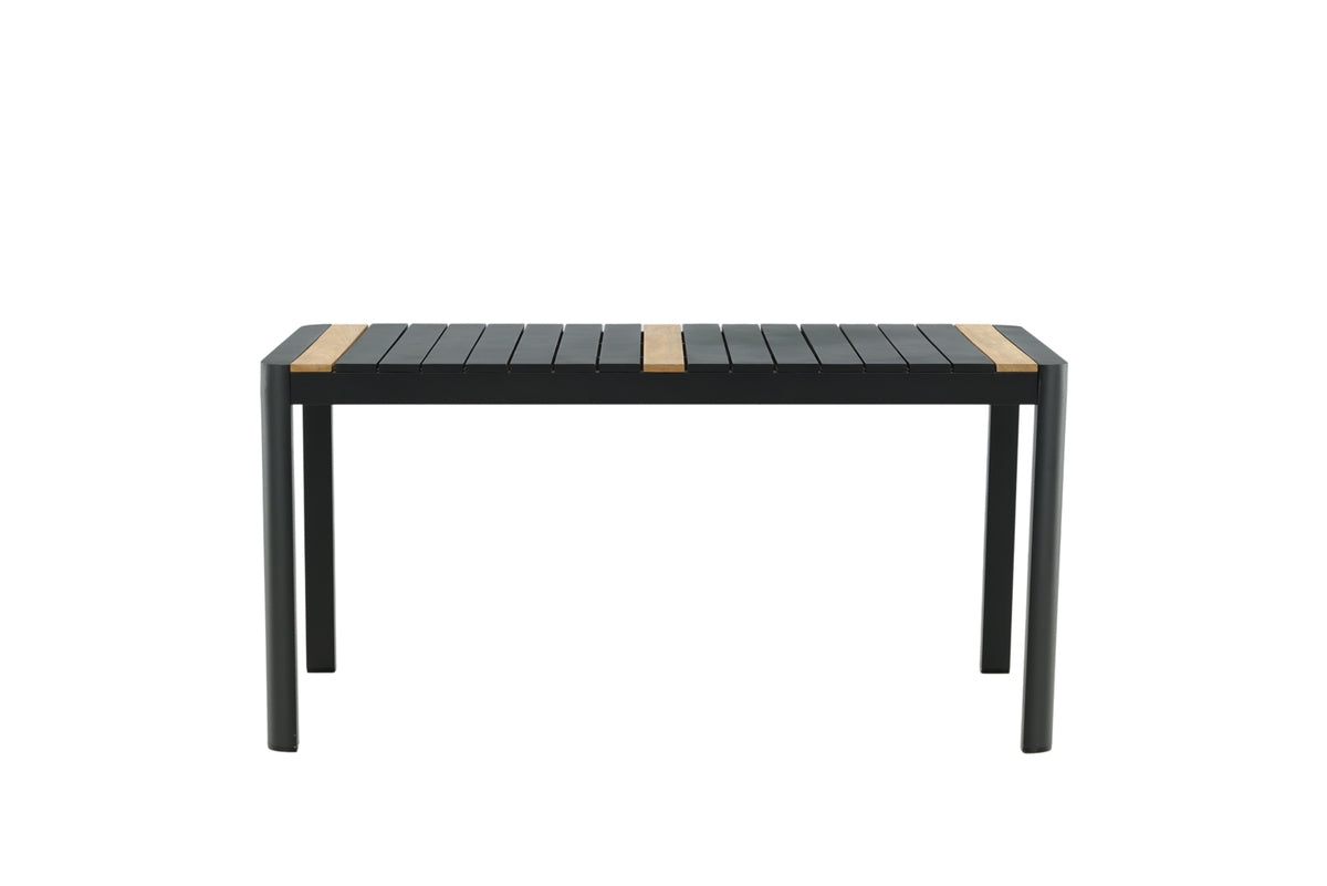 Gartentisch Nuru - Teakholz und Aluminium für Stabilität und Langlebigkeit