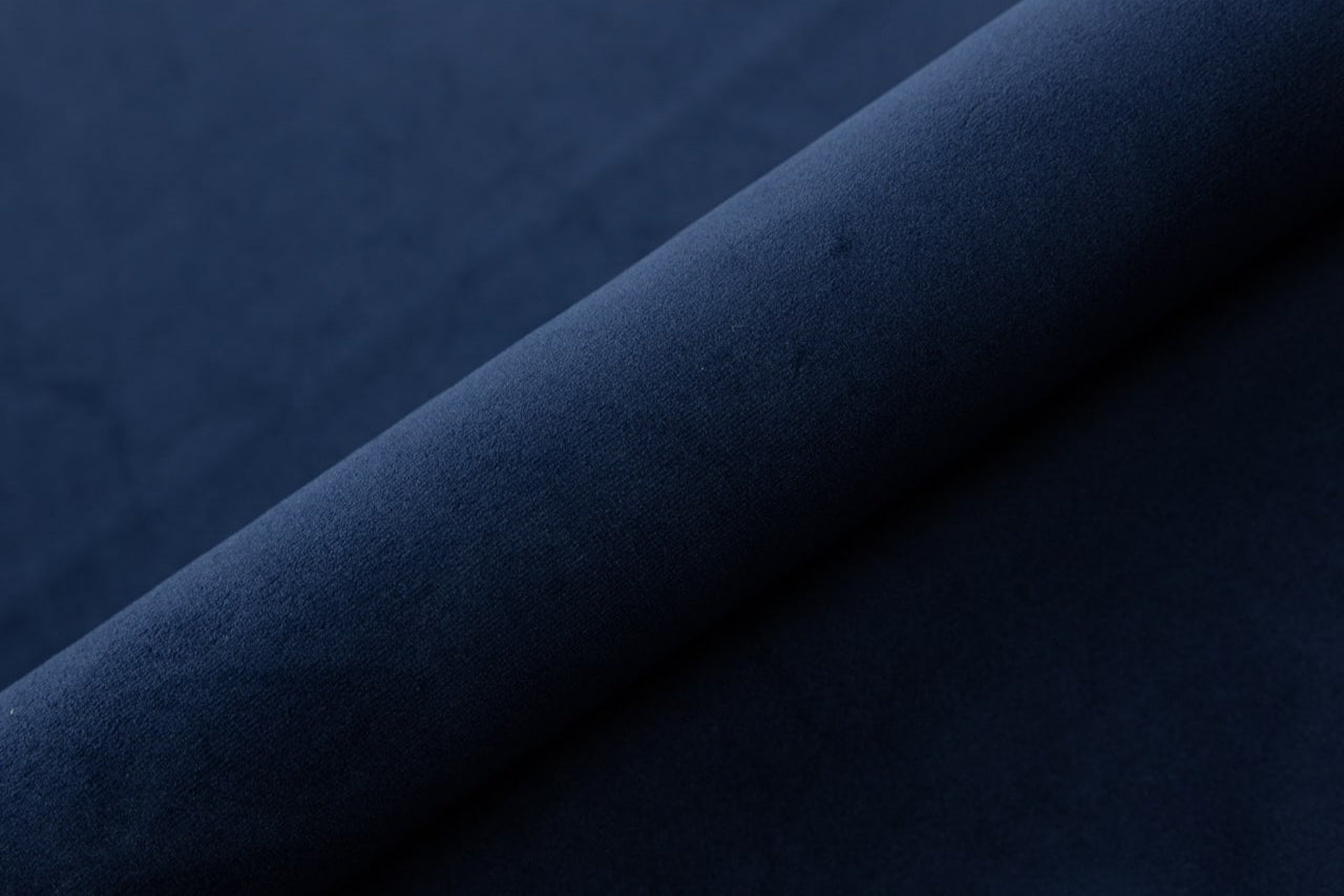 Designer Polsterbett Horizon in Samt mit Stauraum