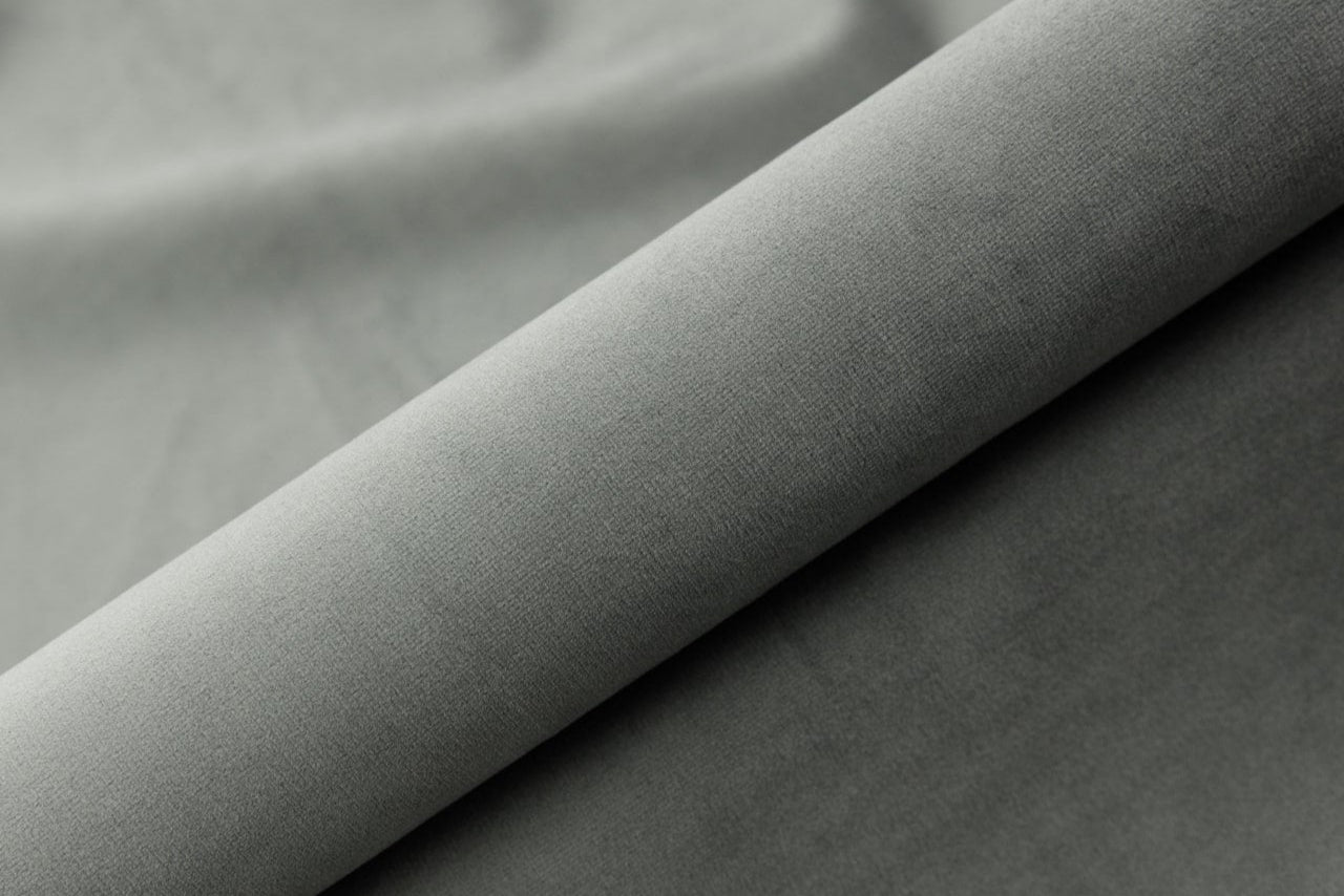 Designer Polsterbett Horizon in Samt mit Stauraum