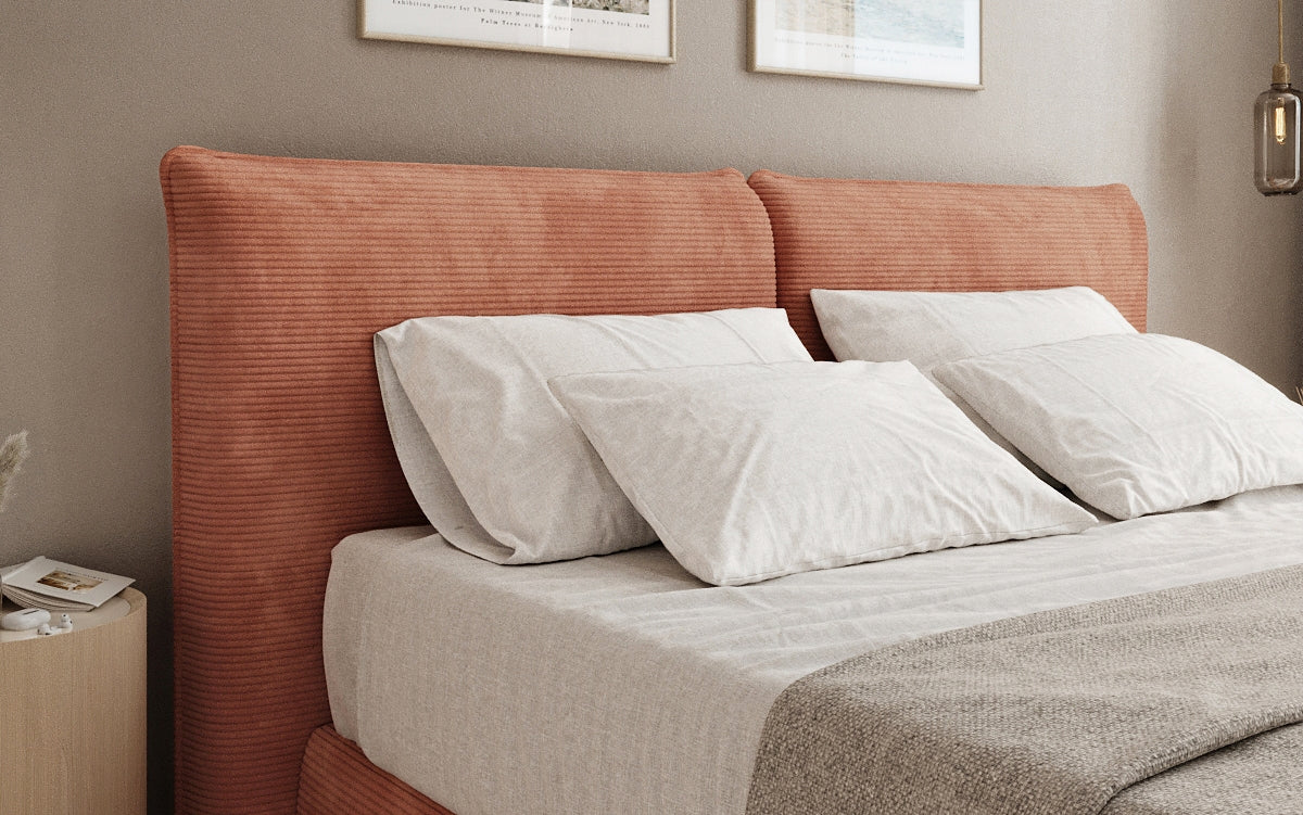 Boxspringbett Pillo in Cord