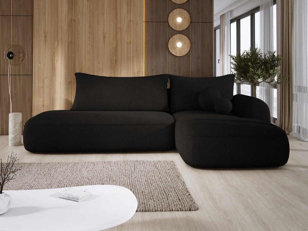 Designer Sofa Babu Bouclé met slaap- en klapfunctie