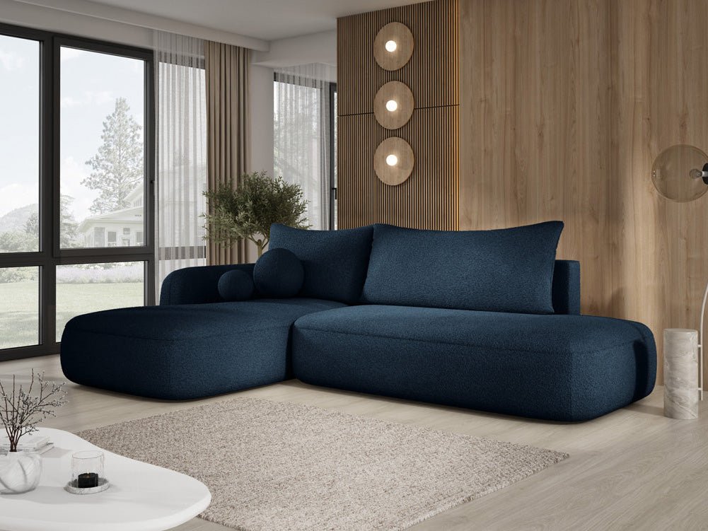 Designer Sofa Babu Bouclé met slaap- en klapfunctie