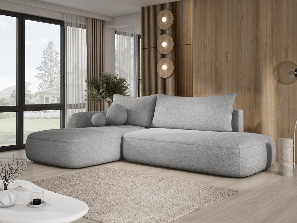 Designer Sofa Babu Bouclé met slaap- en klapfunctie