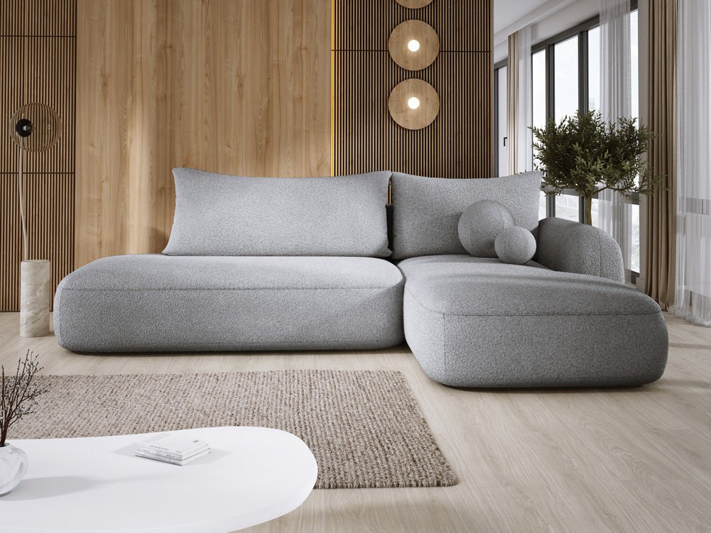 Designer Sofa Babu Bouclé met slaap- en klapfunctie