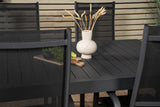 2er Set - Gartenstuhl Bossa aus Textilene/Aluminium