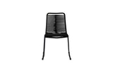 2er Set - Gartenstuhl Lina aus Metall/Polyester