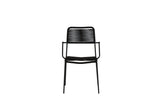 2er Set - Gartenstuhl Marla aus Metall/Polyester