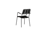 2er Set - Gartenstuhl Marla aus Metall/Polyester