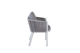 2er Set - Gartenstuhl Myria aus Metall/Polyester