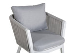 2er Set - Gartenstuhl Myria aus Metall/Polyester