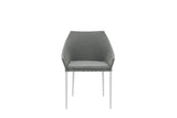 2er Set - Gartenstuhl Sophia aus Aluminium/Polyester