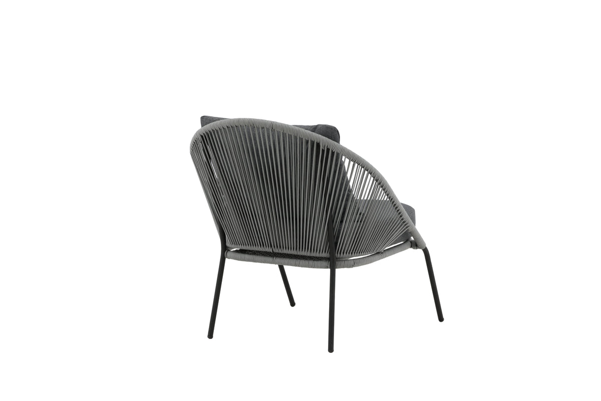 2er Set - Gartenstuhl Vintera aus Metall/Polyester