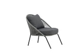 2er Set - Gartenstuhl Vintera aus Metall/Polyester