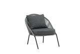 2er Set - Gartenstuhl Vintera aus Metall/Polyester