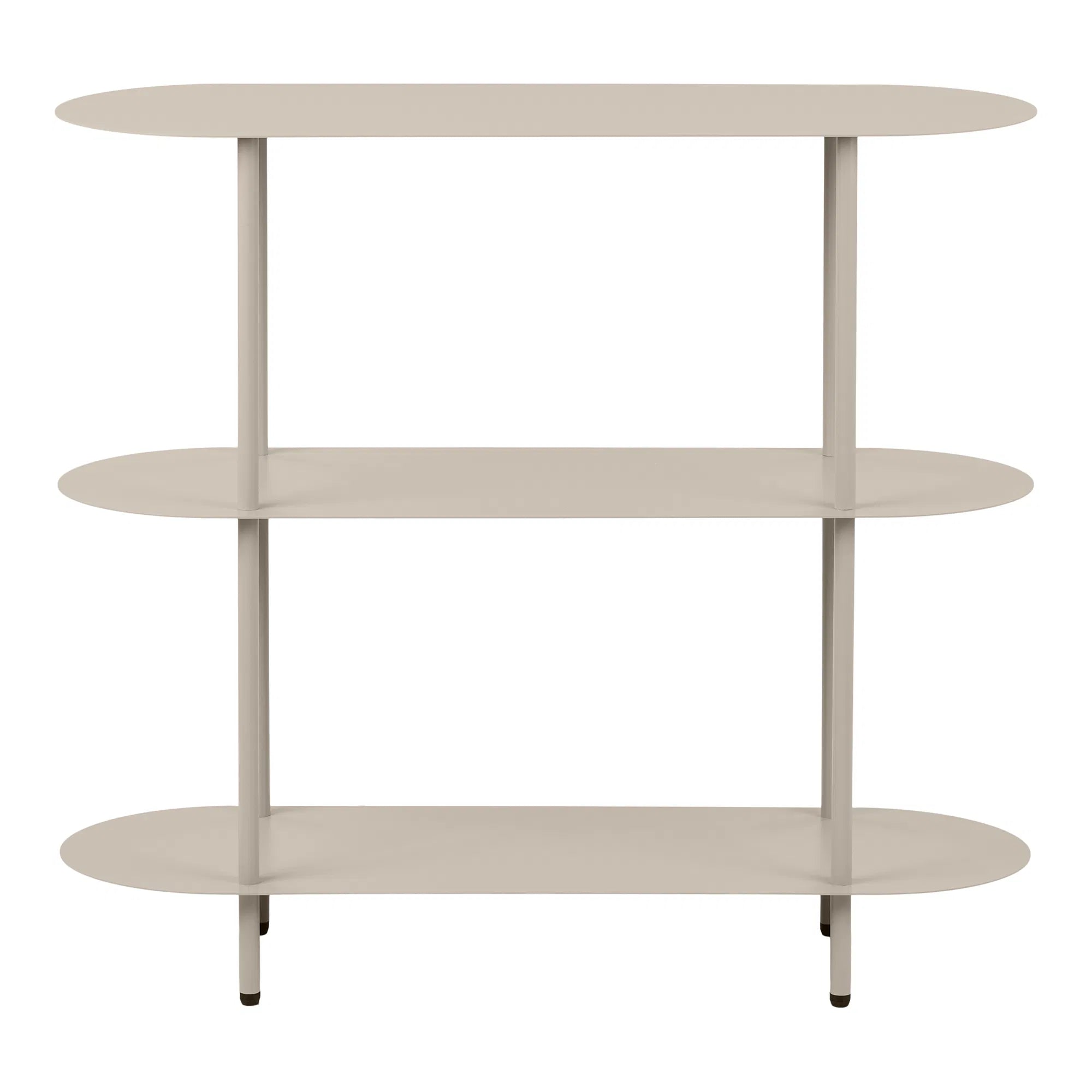 Standregal Kaldora – aus Metall in Sandfarbe