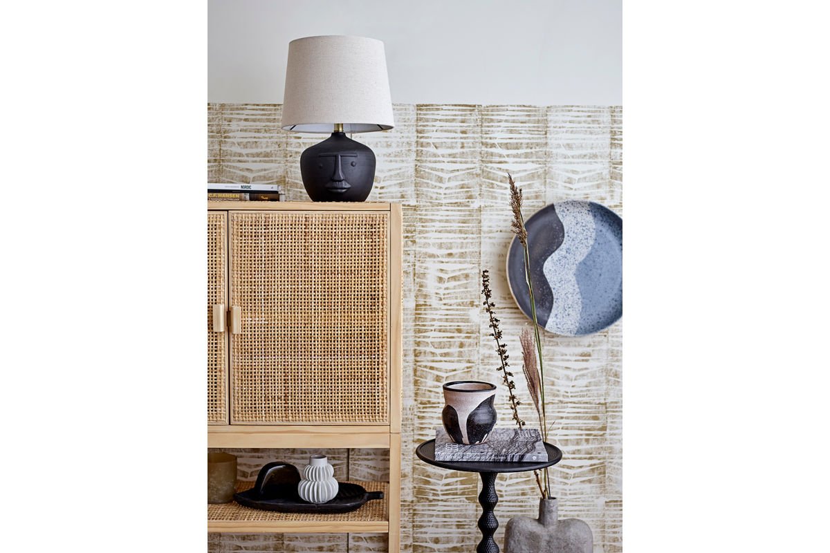 Deko-Blumentopf Arosa – Handgefertigtes Design in Schwarz