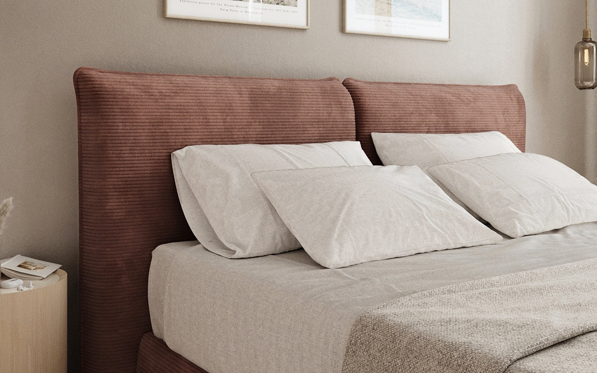 Boxspringbett Pillo in Cord