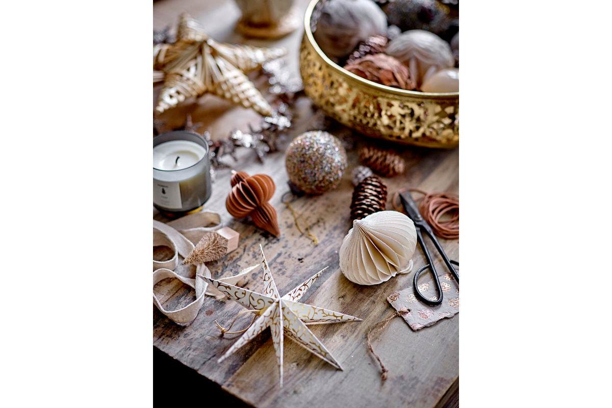 Deko-Schale Zaira – Metall in Goldoptik