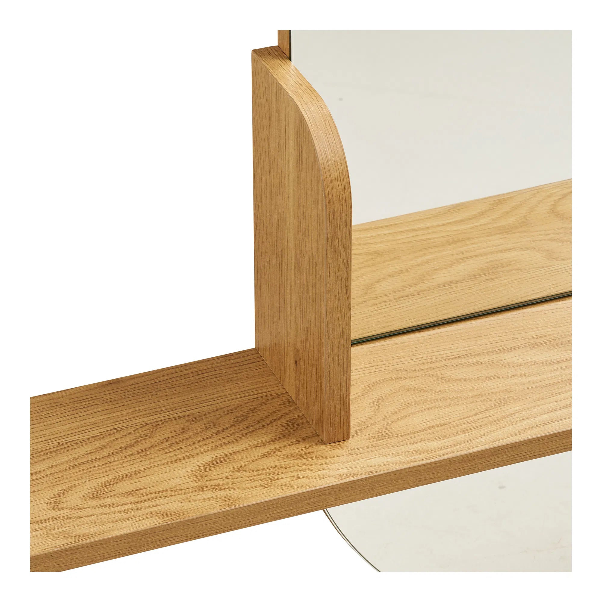 Spiegel Barco mit Ablage – Funktion & Design im Eichen-Look