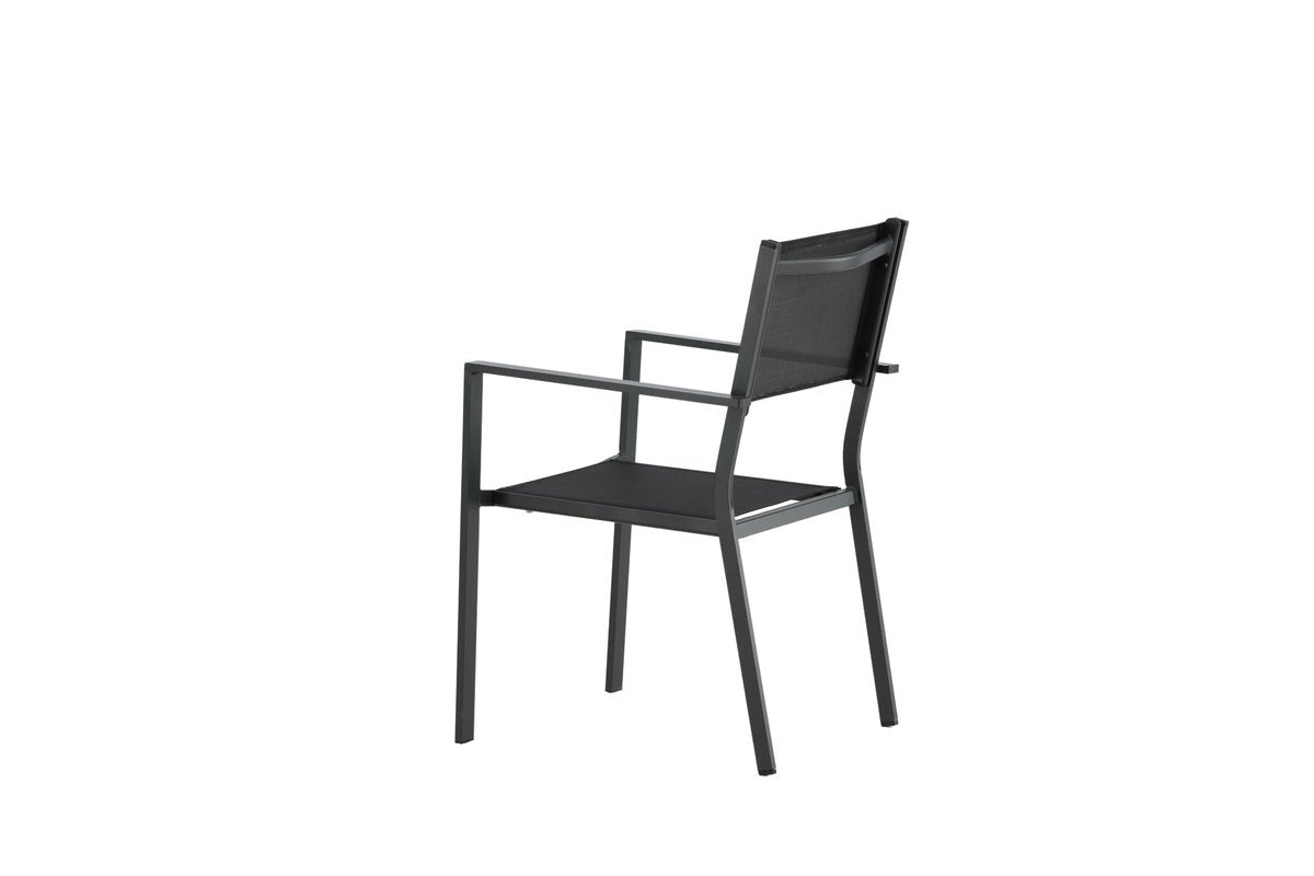 2er Set - Gartenstuhl Karibik aus Aluminium/Textilene