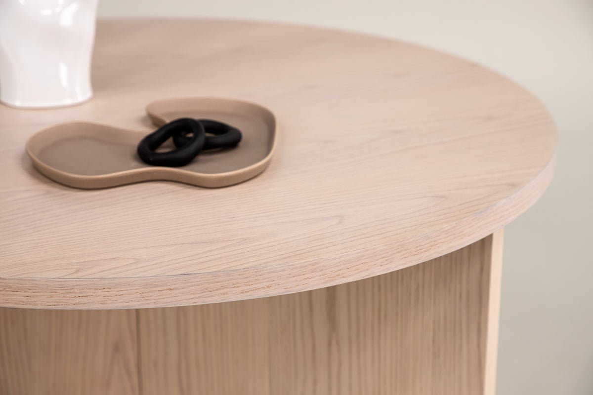 Couchtisch Allan - mit Holzoptik