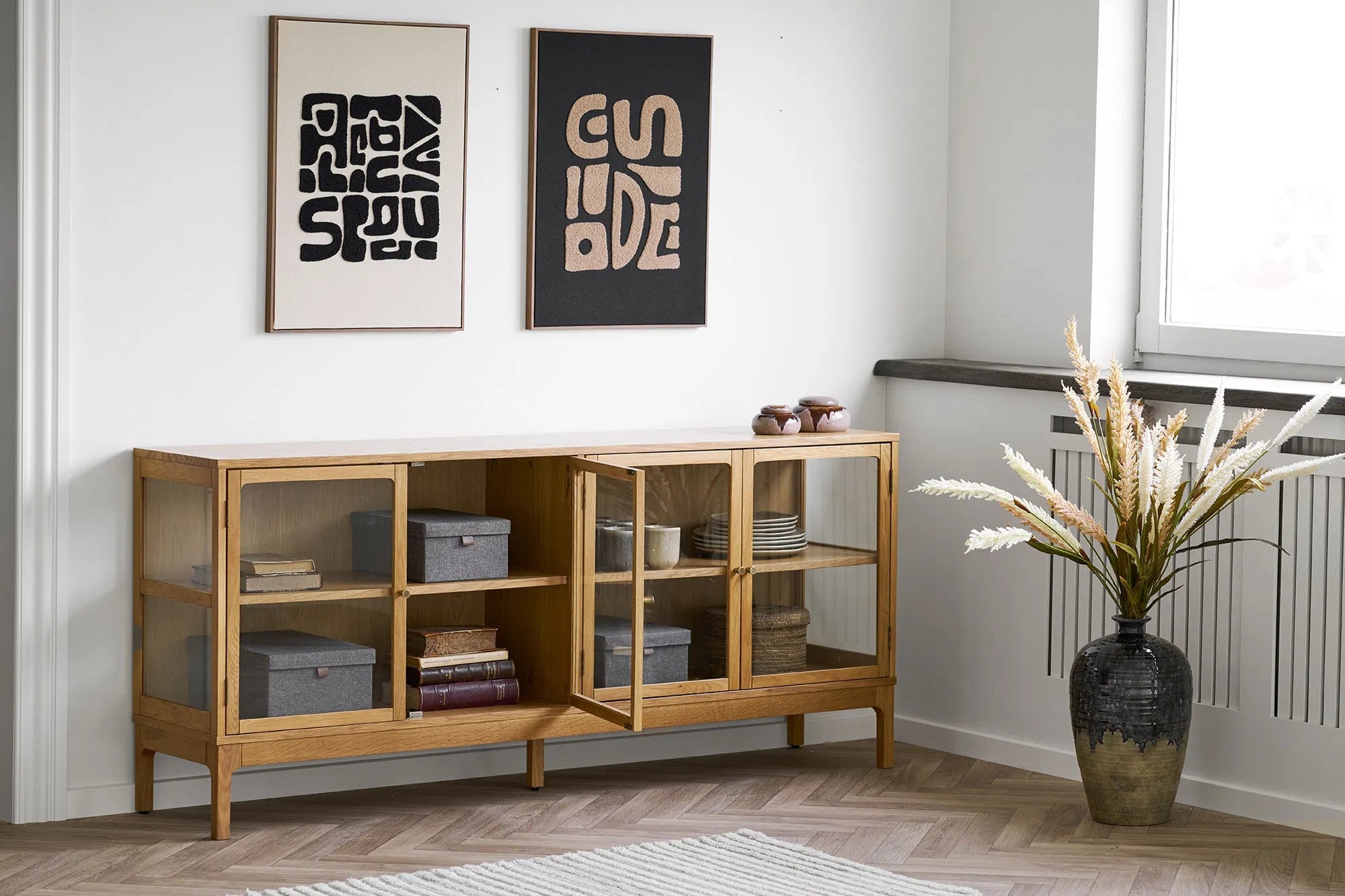 Poster Raviona – Illustration mit Rahmen