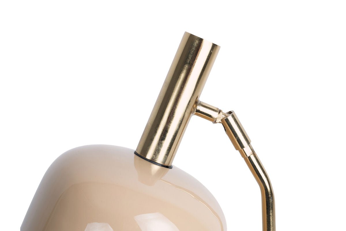 Stehlampe Norex – aus Eisen mit Emalliebeschichtung