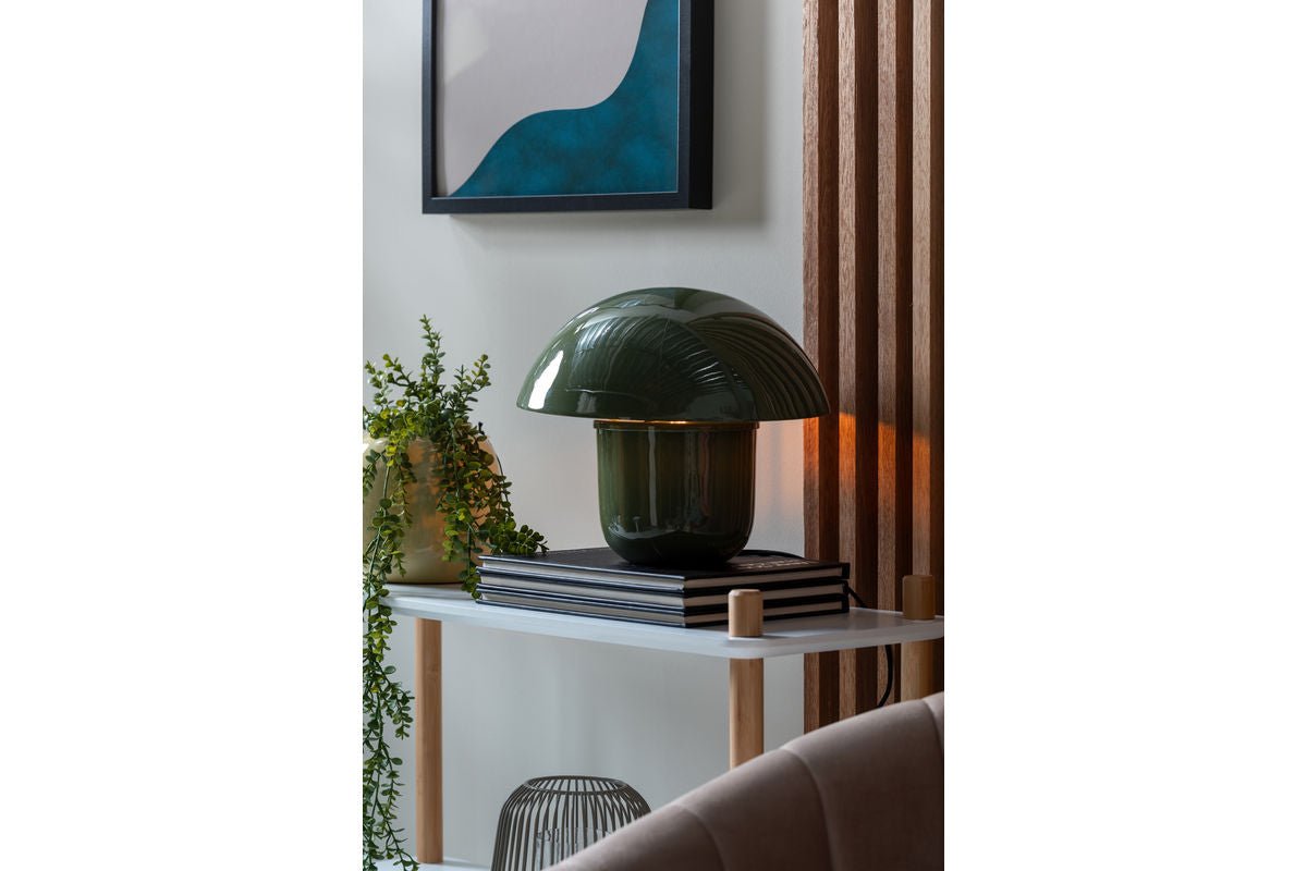 Tischlampe Fungi - Designleuchte aus Eisen in Pilzform