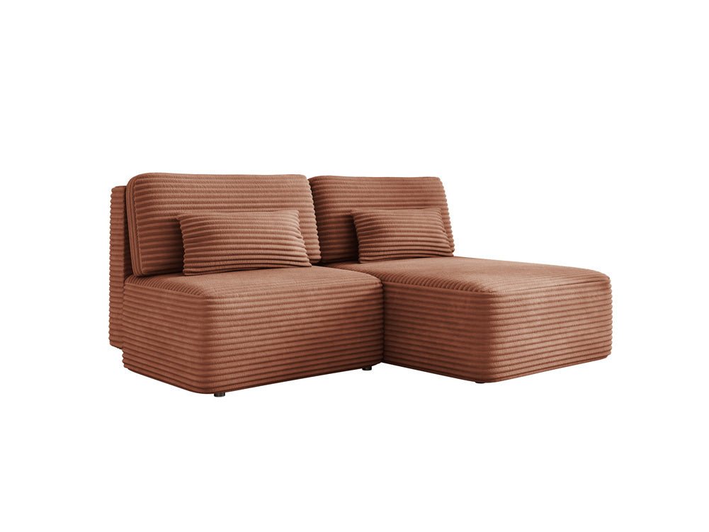 Designer Sofa Tilia Cord mit Schlaffunktion und Stauraum