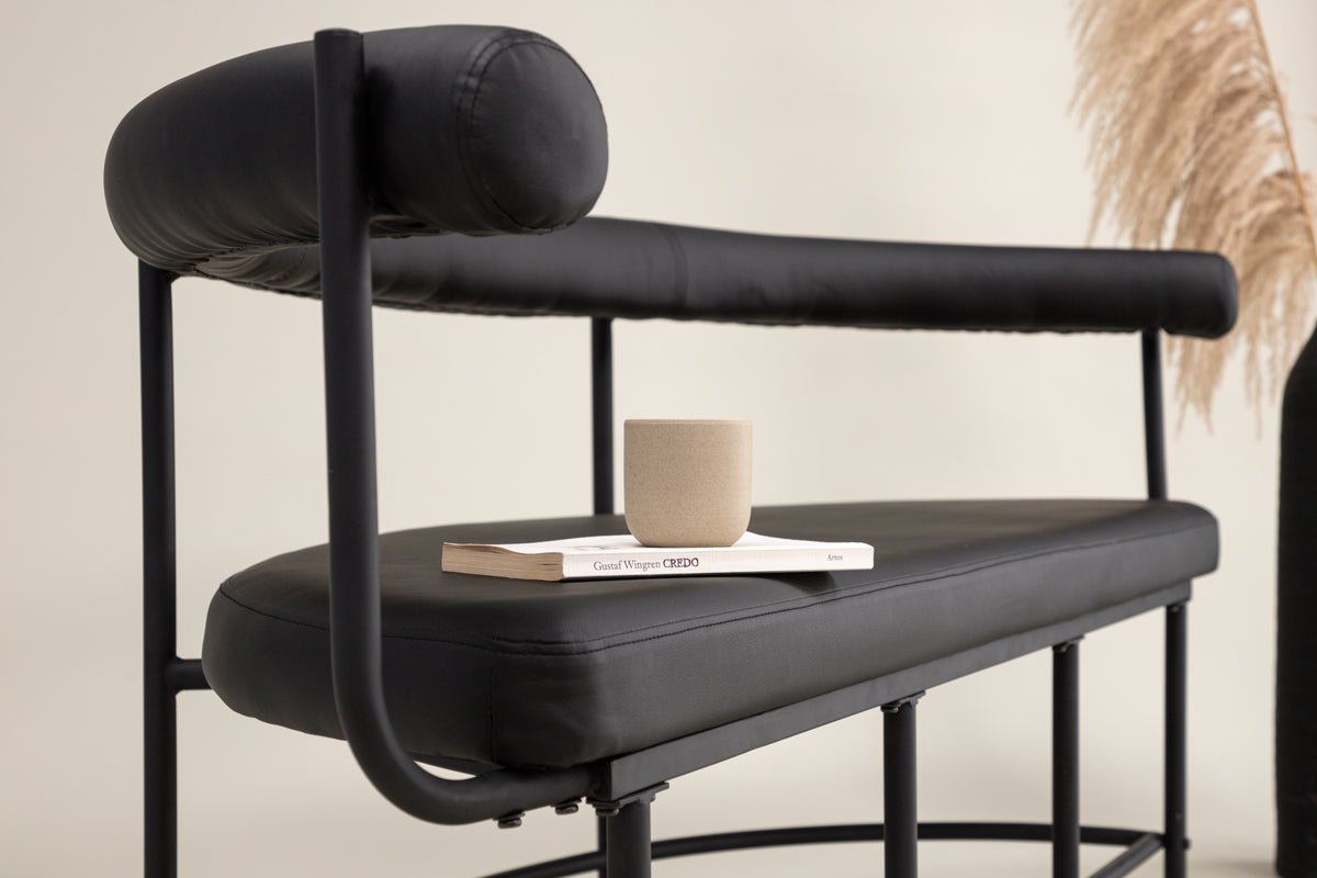 Sitzbank "Ronald" – Wahlweise mit Bouclé-Stoff oder PU-Leder