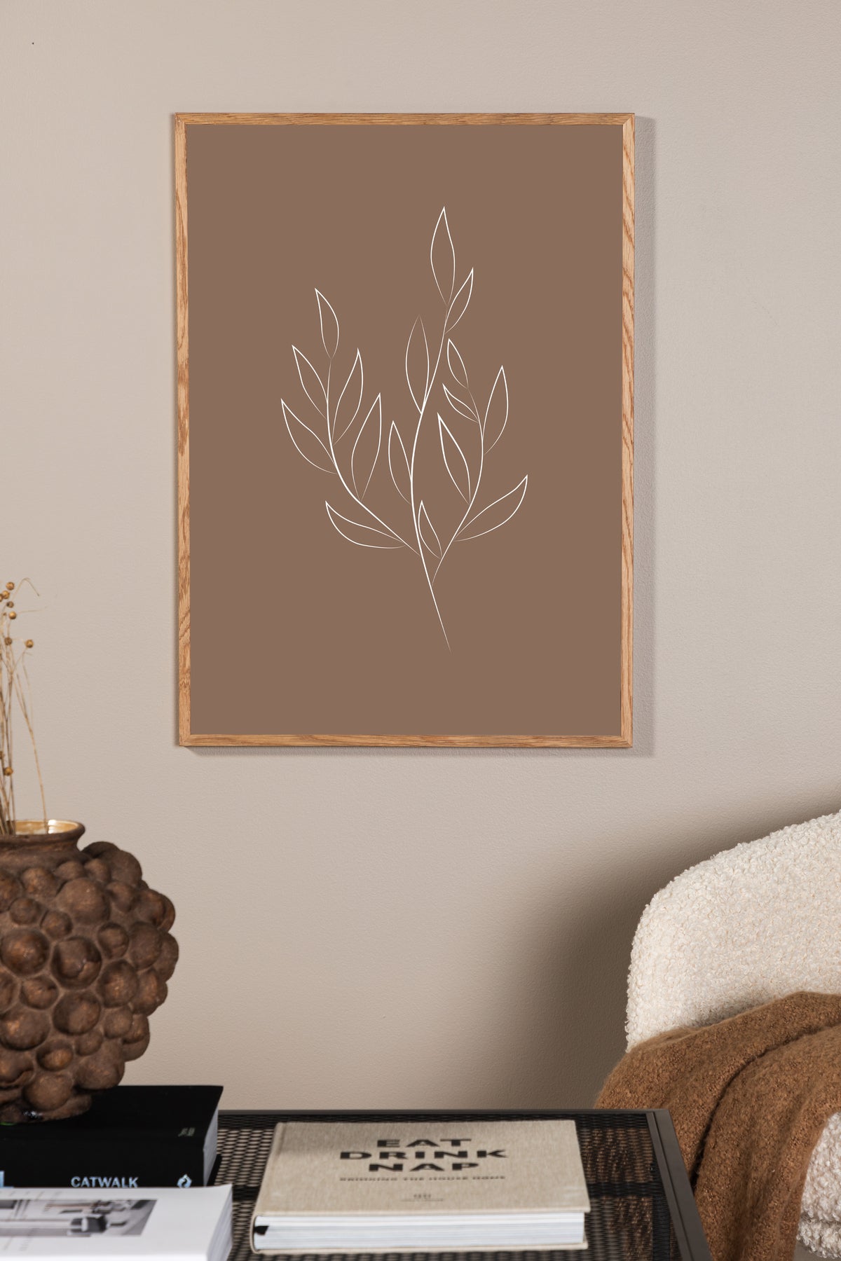 Poster Branch aus hochwertigem Papier