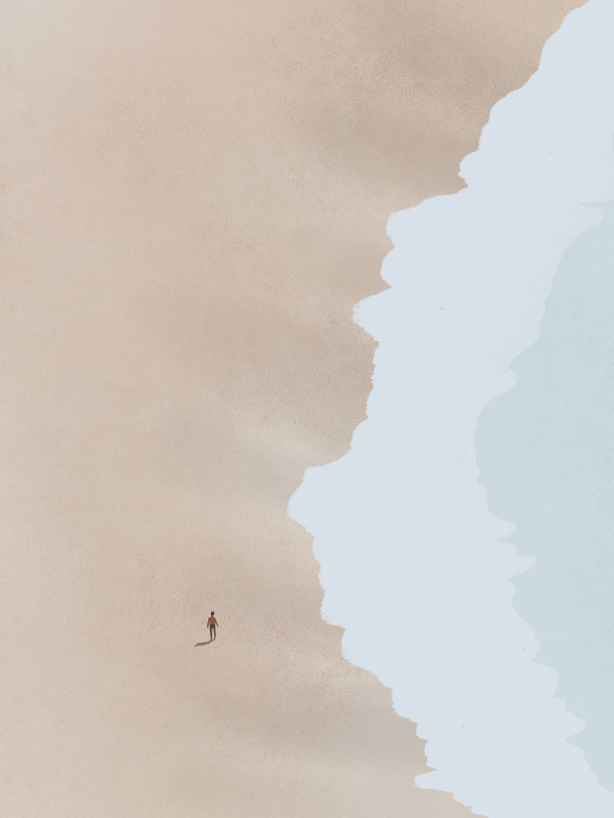 Poster Meeresrauschen aus hochwertigem Papier