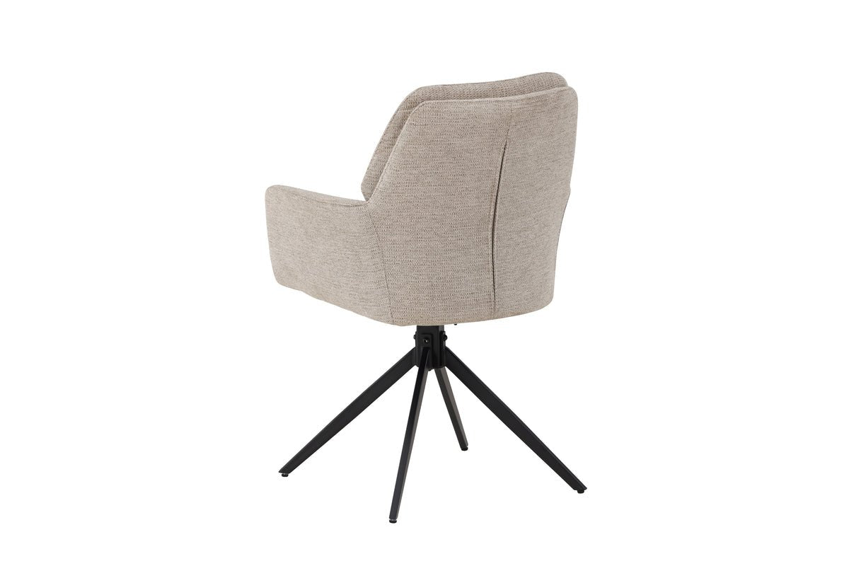 2er Set - Stuhl Marko pflegeleicht in den Farben Braun oder Weiß