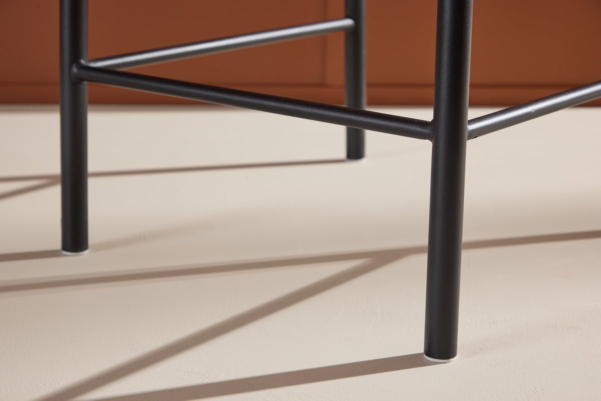 Barhocker Savannah - mit einer Sitzfläche aus Natur-Seilgeflecht