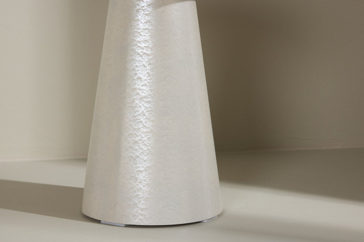 Beistelltisch Loreno – in Hochglanz Weiß oder Mokka