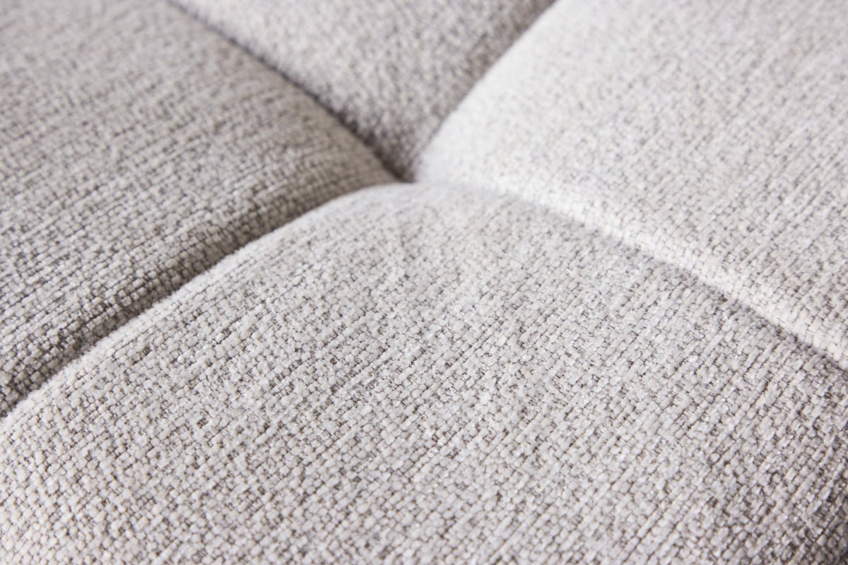 Sessel Marley - mit großer beigefarbener Sitzfläche