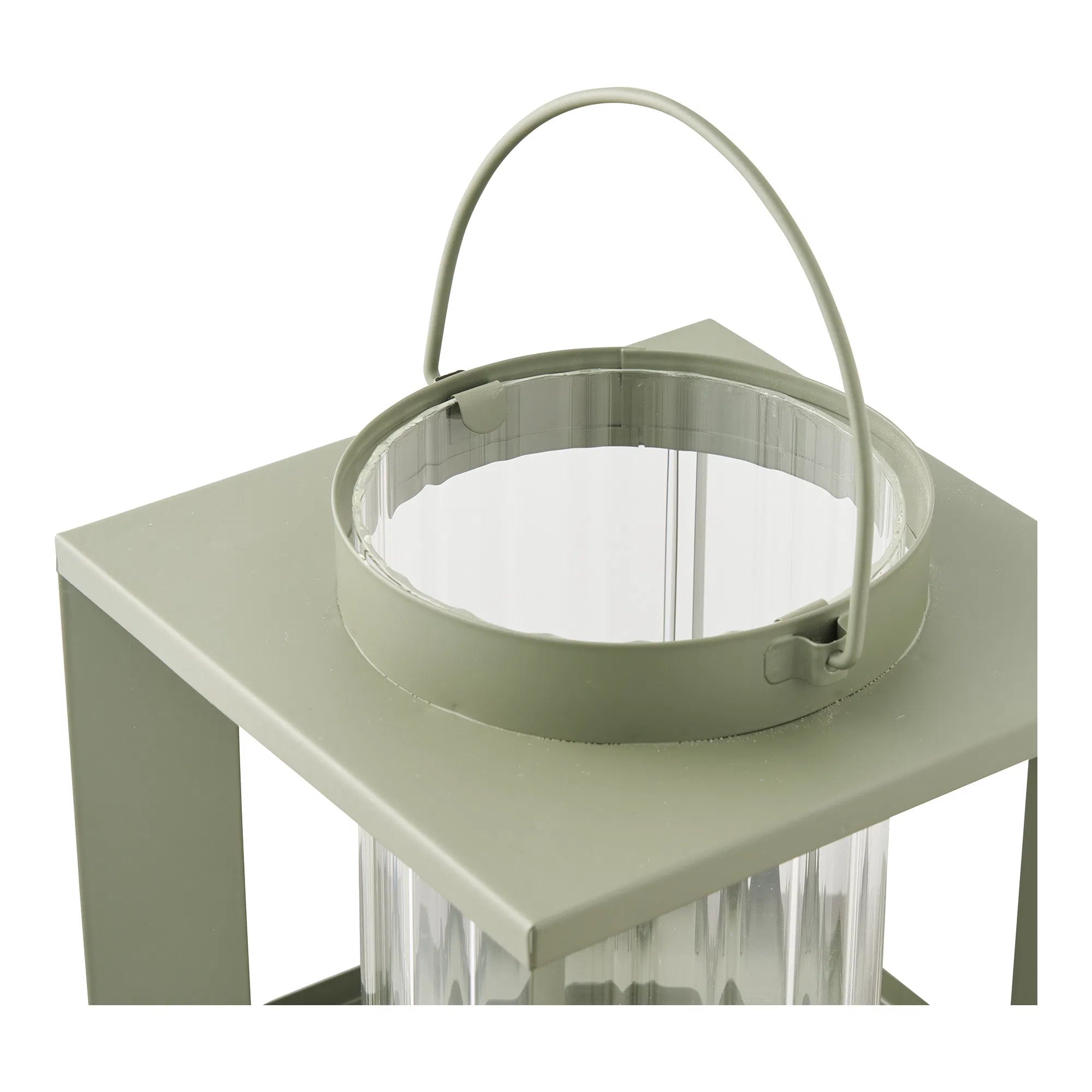 Kerzenlaterne Eirnova – aus Metall und Glas gefertigt