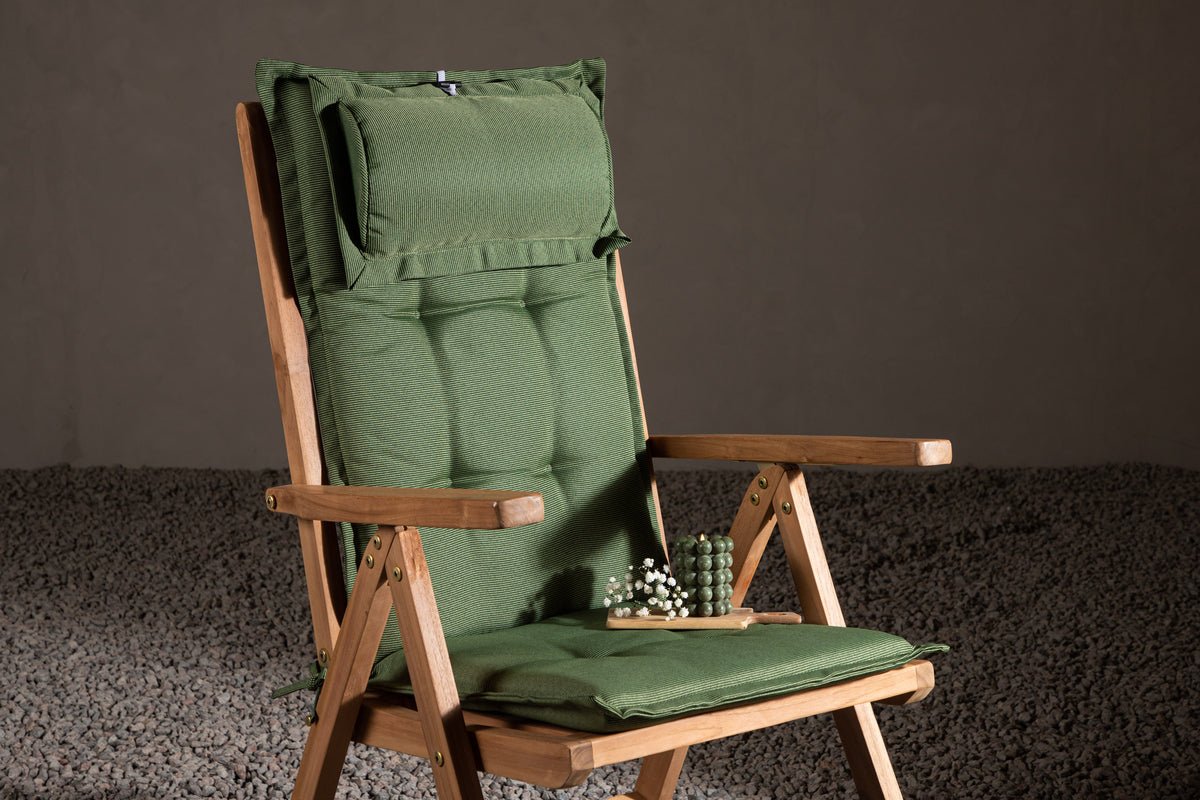 6er Set - Garten Stuhlkissen Siena aus Polyester in 4 Farben