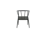 6er Set - Gartenstuhl Tina aus Rattan/Aluminium