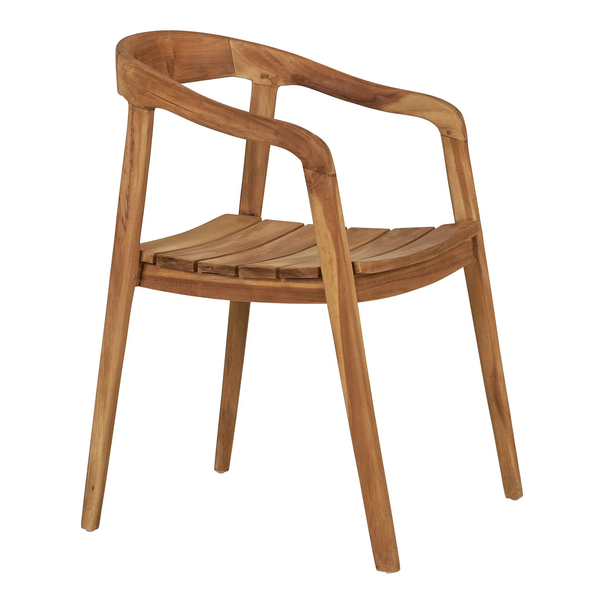 Lot de 2 - Chaise de jardin Bali en teck