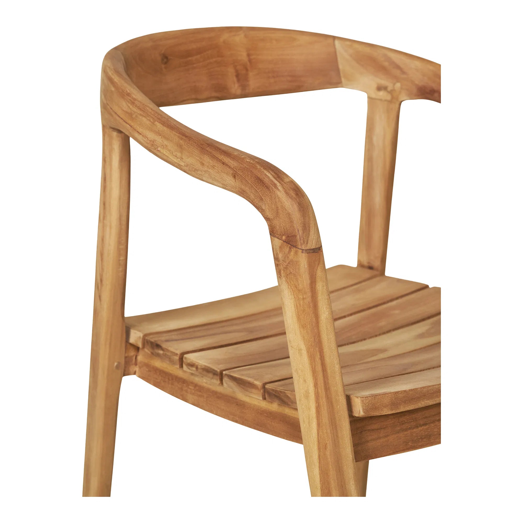 Lot de 2 - Chaise de jardin Bali en teck